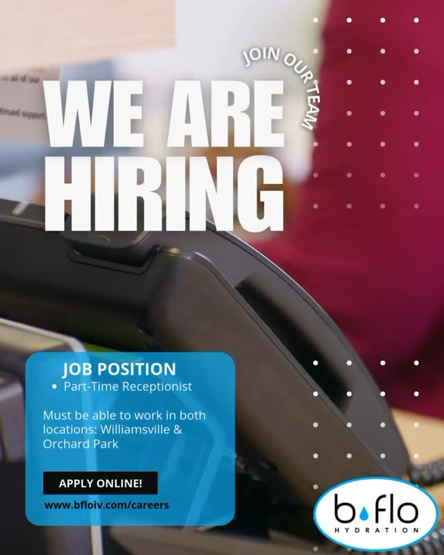 Read more about the article We are hiring a part-time receptionist!