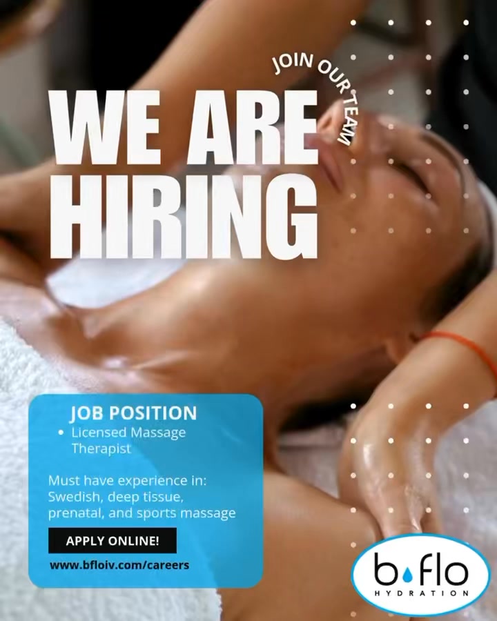 Read more about the article We are hiring a part-time licensed massage therapist!