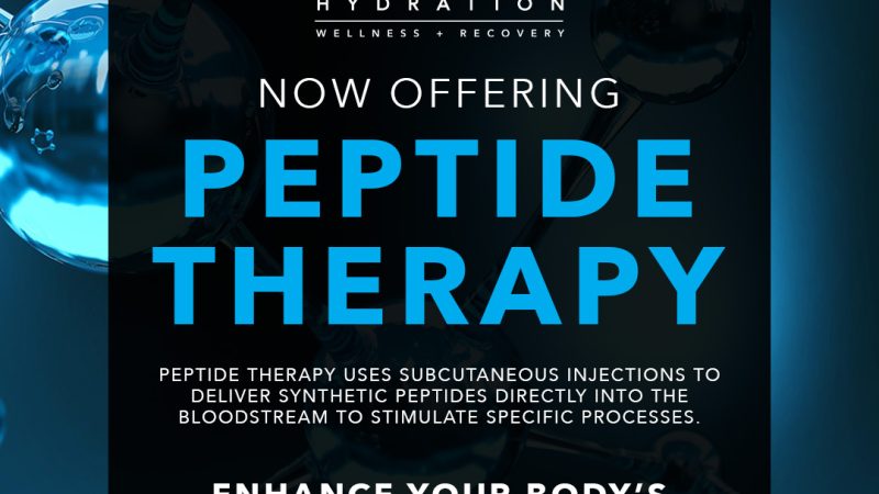Now Offering Peptide Therapy