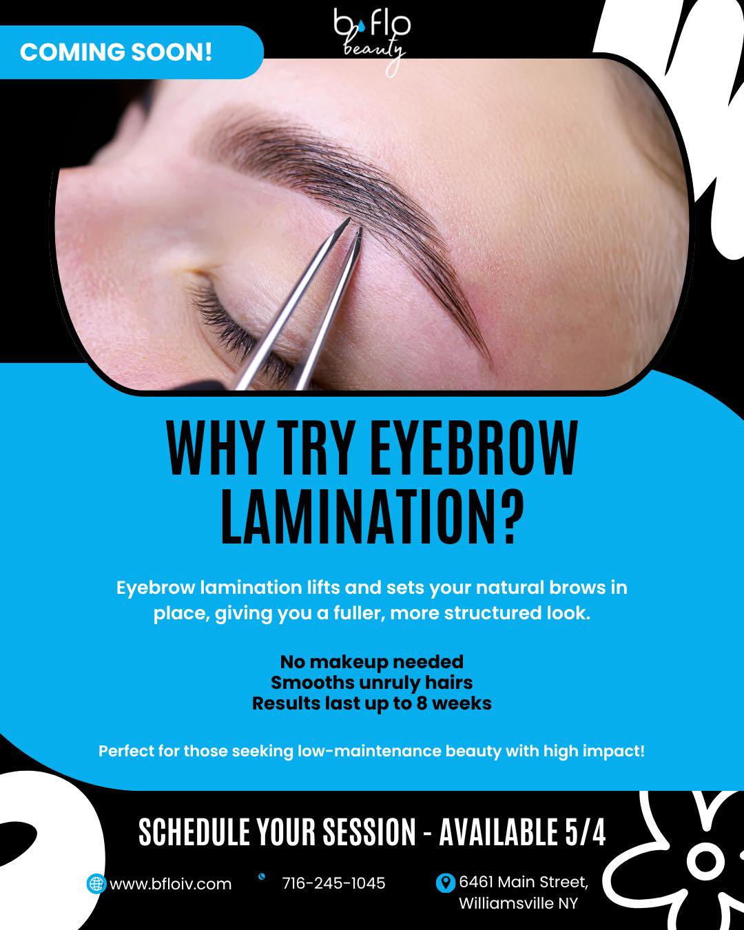 Read more about the article Introducing our newest service…brow lamination!